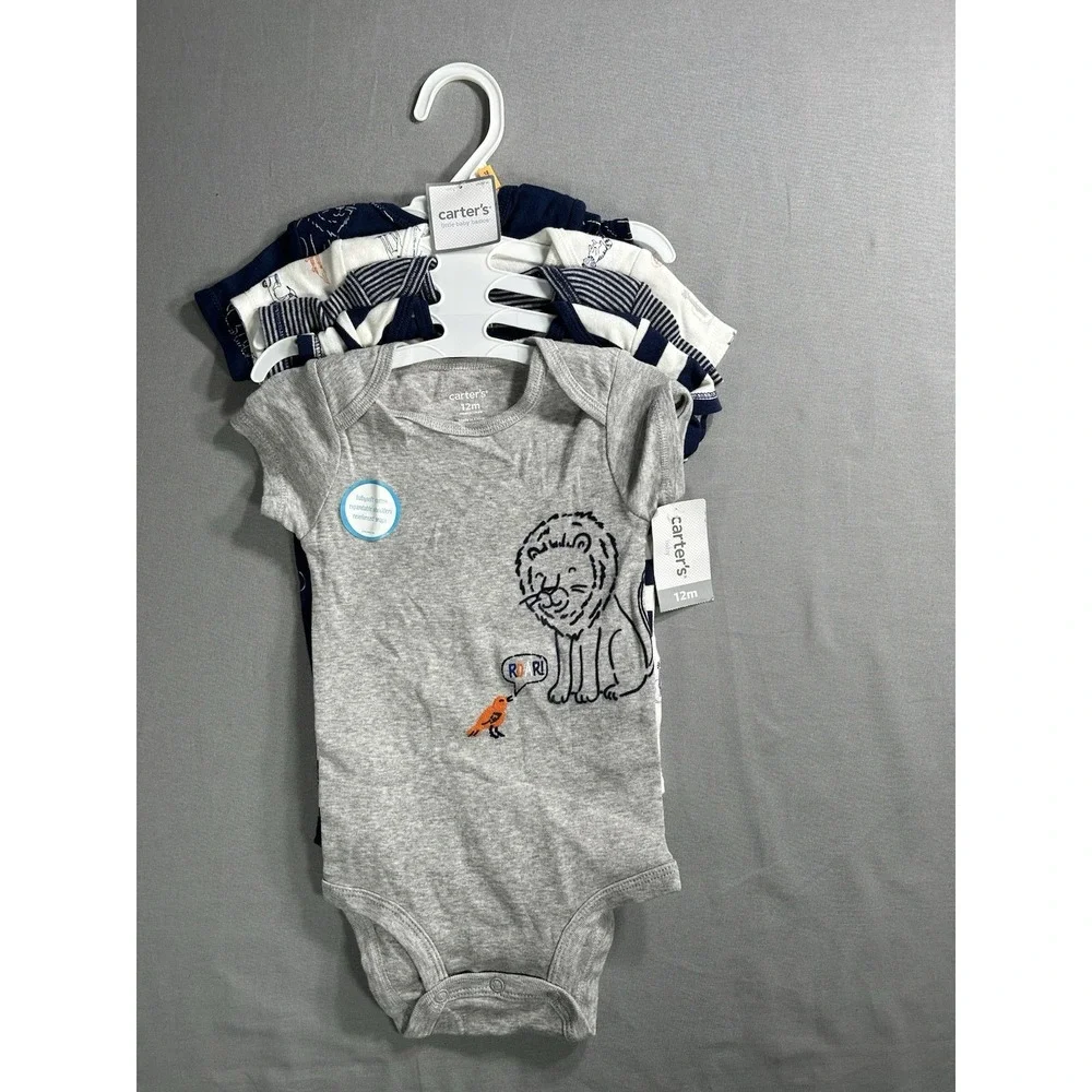 New Carter's Baby One Piece 12‎ Month Lot of 5